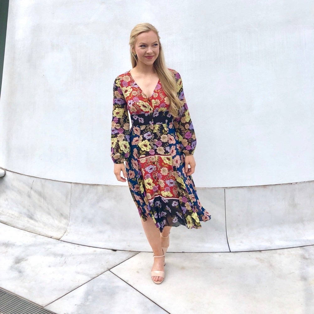 Anthropologie Maeve Midi Dress